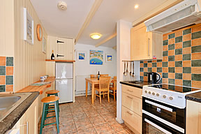 Waterside Cottage - well equipped kitchen